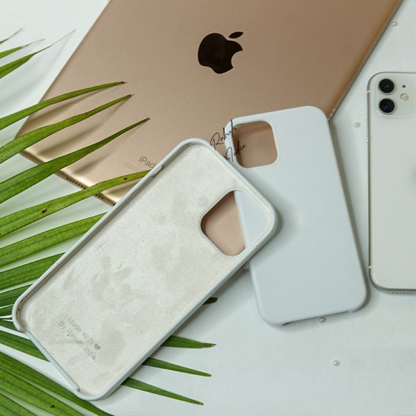 Liquid Silicone Case for iPhone ( White )